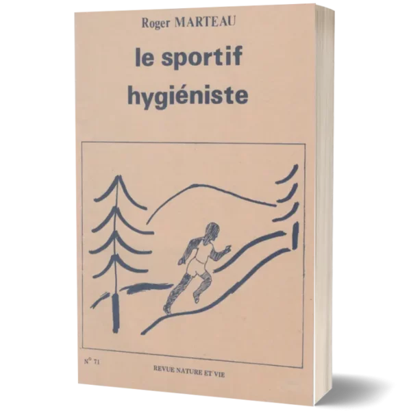 Couv3D - modèle(157) Livret ' Le sportif hygiéniste' de Roger Marteau