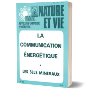 Livret Nature et vie ' La communication énergétique '
