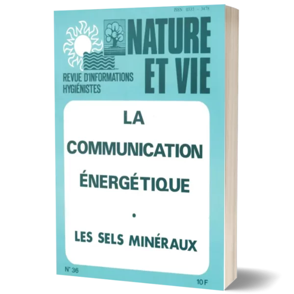 Livret Nature et vie ' La communication énergétique '