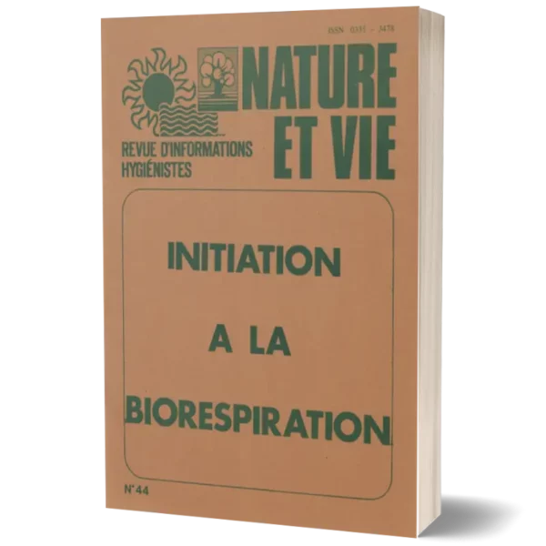 Couv3D - modèle(167) Livret Nature et vie 'Initiation a la biorespiration'