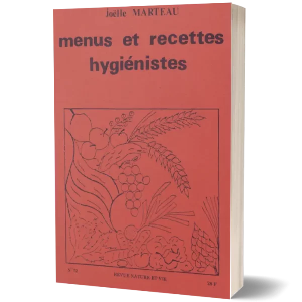 Couv3D - modèle(179) livret 'Menu et recettes hygiénistes'