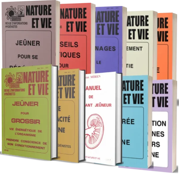Collection de livret Nature et vie