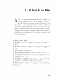 Extrait du livre : 'L'industrie du football #3. Grosses magouilles entre ennemis' de Romain Molina