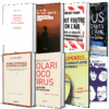 Sélection de livres et DVDs Société d'Exuvie Éditions incluant 'Soignants suspendus' de Fabien Moine, 'Tout foutre en l'air' de Vincent Pavan, 'Agonie et renouveau du système de santé' de Louis Fouché et le film 'Suspendus...