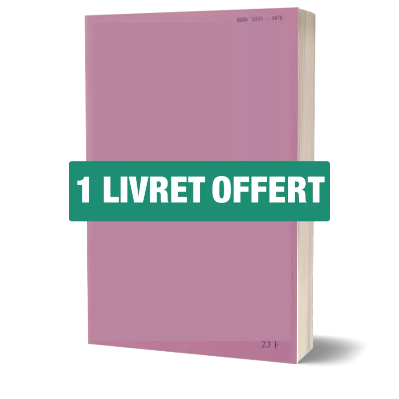 1 livret offert
